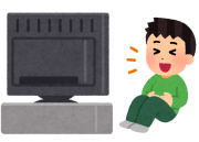 写メ伝言板投稿画像：「テレビ大好き!(^^)!」